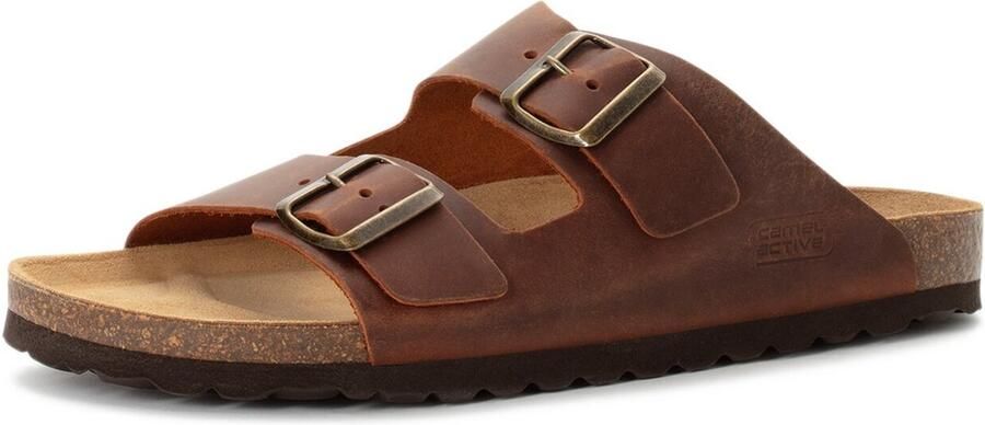 Camel Active Sandalen gemaakt van rundleer Maat menswear-45 Bruin - Foto 2