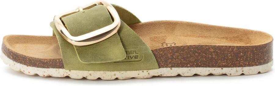 Camel Active Sandalen met een metalen gesp Maat womenswear-38 Groen