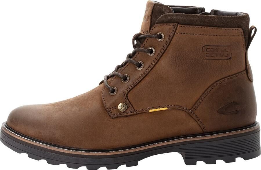 Camel Active Schoenboot en ritssluiting aan de zijkant Maat Bruinmenswear