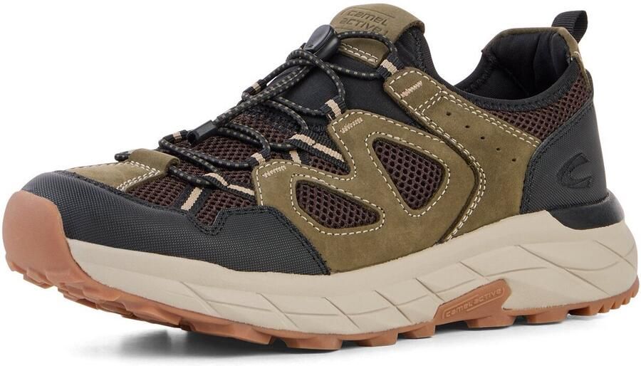 Camel Active Sneaker met snelkoord sluiting Maat menswear-44 zwart
