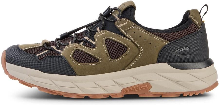 Camel Active Sneaker met snelkoord sluiting Maat menswear-46 zwart