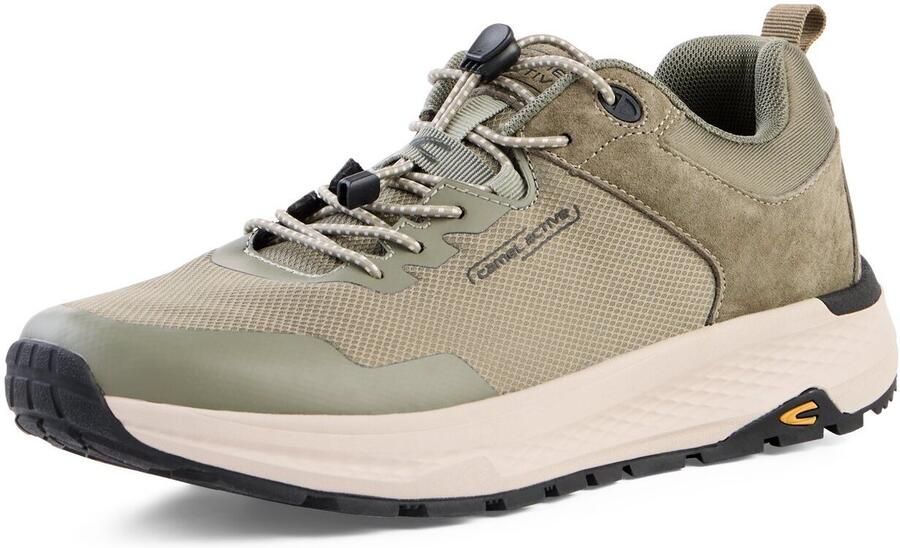 Camel Active Sneaker met vetersluiting Maat menswear-45 groen