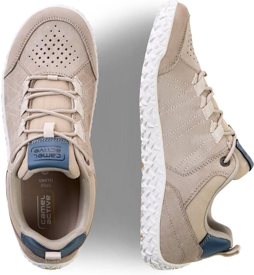 Camel Active Sneakers met een flexibele loopzool Maat womenswear-41 Taupe