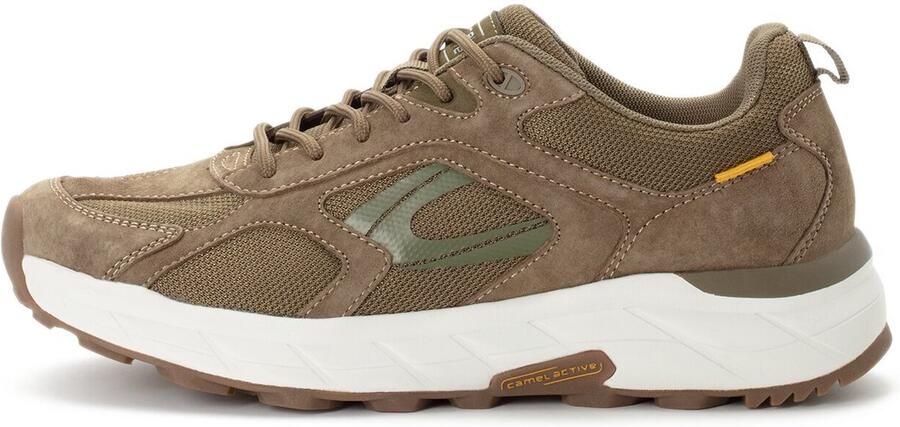 Camel active Sneakers chunky sneaker veterschoen freizeitschoen met veters