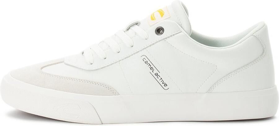Camel Active Sneakers met suède details Maat menswear-45 Wit