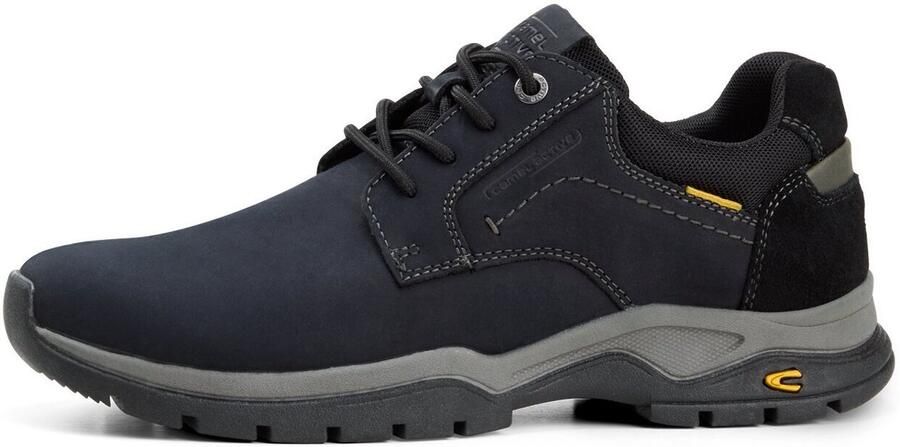 Camel Active Sneakers van een mix van leer en textiel Maat menswear-40 Zwart