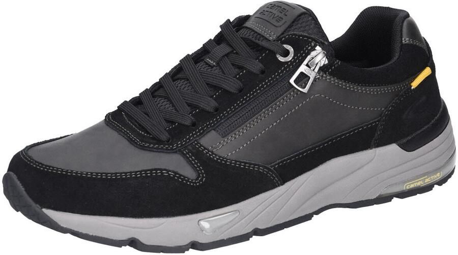 Camel Active unisex veterschoenen zwart