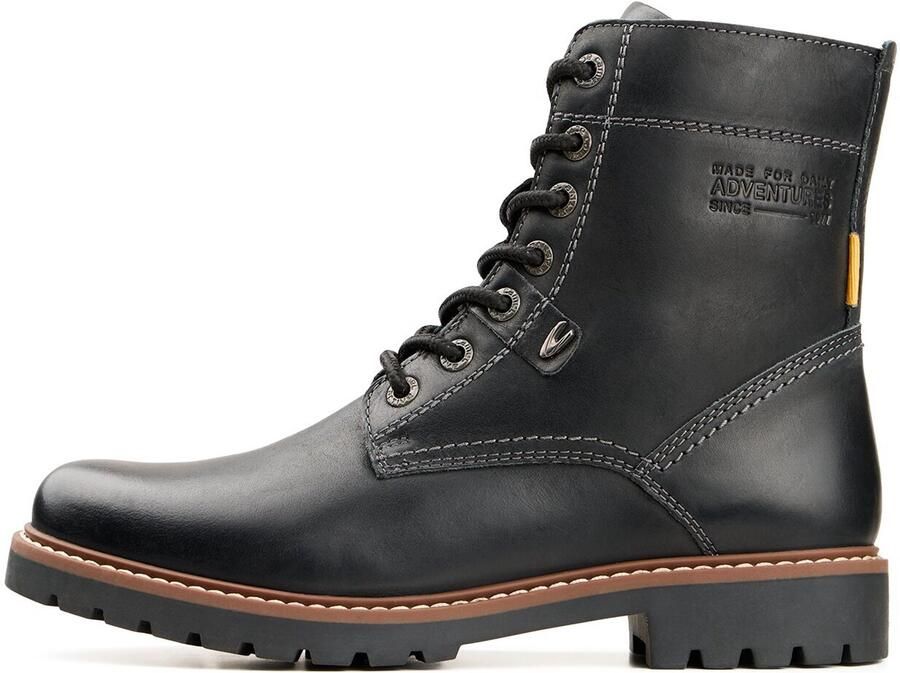 Camel Active Veterboot met lamsvacht binnenzool Maat Zwartwomenswear