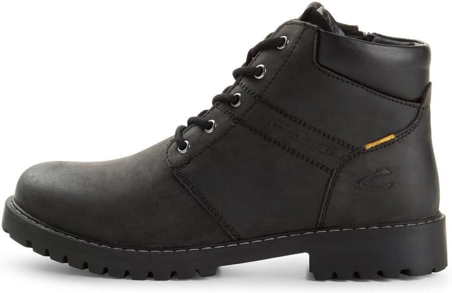 Camel Active Veterlaars met rits aan de zijkant Maat menswear-43 Zwart