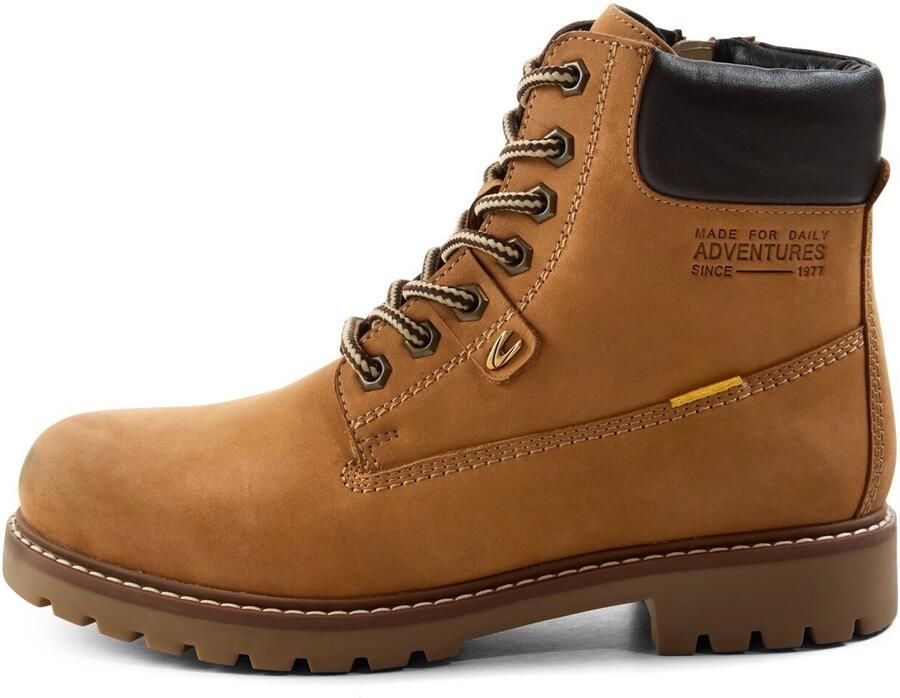 Camel Active Veterlaars met ritssluiting aan de zijkant Maat Bruinwomenswear