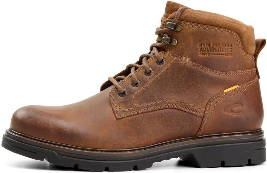 Camel Active Veterlaars met zijrits Maat menswear-41 Licht bruin