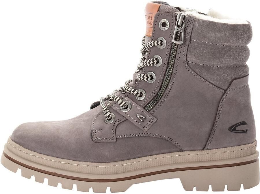 Camel Active Veterschoen met warme wollen voering Maat womenswear-40 Grijs - Foto 2