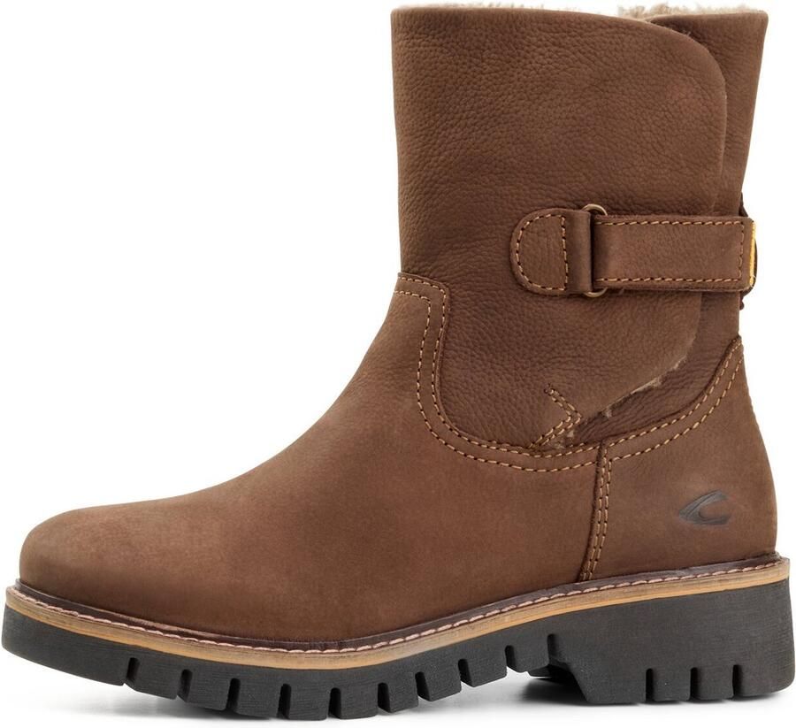 Camel Active Winterboot met robuuste zolen Maat Bruinwomenswear
