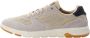 Camel Active Canvas sneakers met lederen afwerking Maat menswear-46 Zand - Thumbnail 1