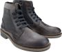 Camel active Vintage Leren Enkellaars Gray Heren - Thumbnail 1