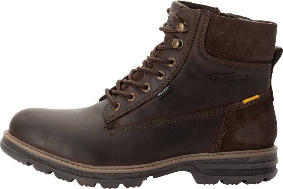 Camel Active Hoge laars van nubuckleer Maat menswear-41 Chocolade
