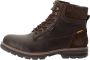 Camel Active Hoge laars van nubuckleer Maat menswear-41 Chocolade - Thumbnail 1