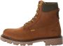 Camel Active Hoge veterschoen van nubuckleer Maat menswear-42 Cognac - Thumbnail 1