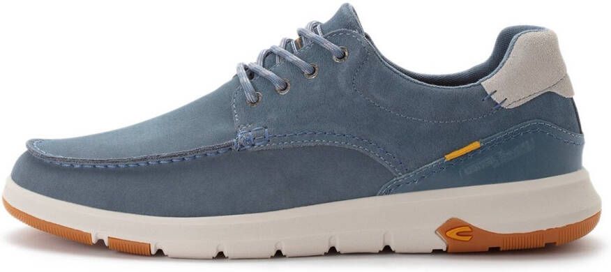 Camel Active Leren veterschoen met textiele voering Maat menswear-46 Blauw