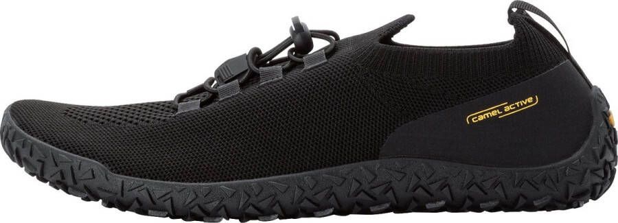 Camel Active Lichtgewicht barefoot schoenen van mesh Maat womenswear-39 Zwart