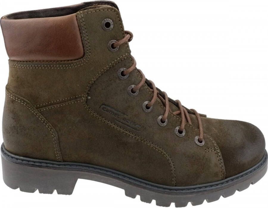 Camel active Moderne veterschoenen voor dames Green Dames