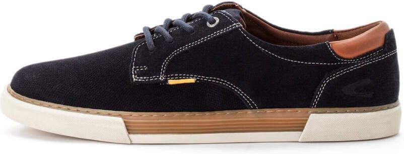 Camel Active Sneakers gemaakt van leer Maat menswear-41 Donker Blauw