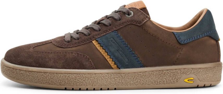 Camel Active Sneakers met contrastdetails Maat menswear-40 Bruin