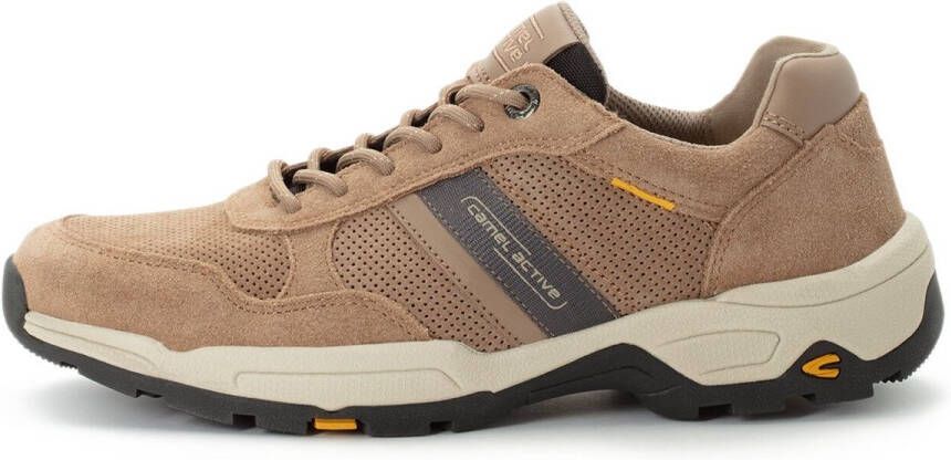 Camel Active Sneakers met een gripvaste loopzool Maat menswear-45 Beige