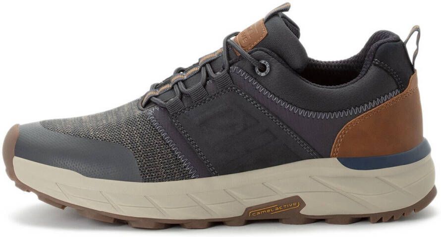 Camel Active Sneakers van een mix van materialen Maat menswear-41 Donkerblauw