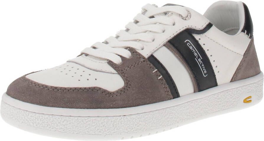 Camel Active Sneakers van glad leer en suède Maat menswear-43 Blauw