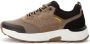 Camel Active Sneakers van nubuckleer en textiel Maat menswear-41 Bruin - Thumbnail 1