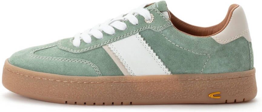 Camel Active Sneakers van suèdeleer Maat womenswear-39 Groen