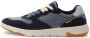 Camel Active Sneakers van used canvas en splitleer Maat menswear-41 Blauw - Thumbnail 6