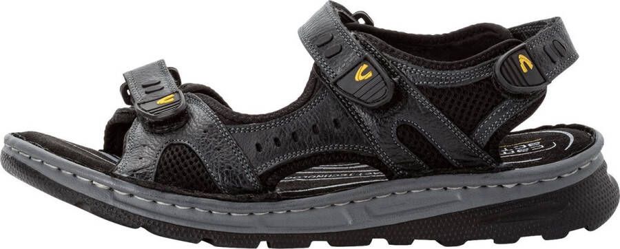 Camel Active Trekkingsandaal van echt leer Maat menswear-41 Zwart