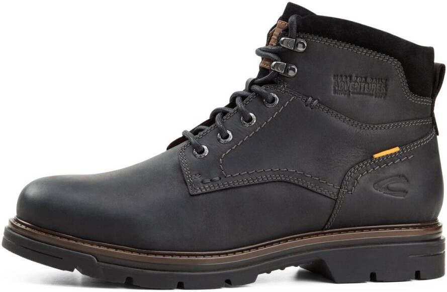 Camel active Winterlaarzen Veterlaars met profielzool en warmvoering