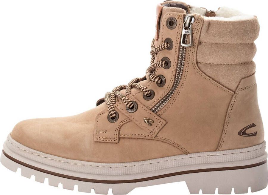 Camel Active Veterschoen met warme wollen voering Maat womenswear-37 Beige