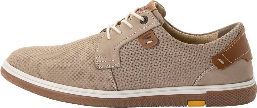 Camel Active Veterschoenen gemaakt van echt nubuckleer Maat menswear-43 Beige