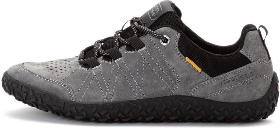 Camel Aktive camel active Sneakers van nubuckleer en textiel Maat menswear-47 Grijs