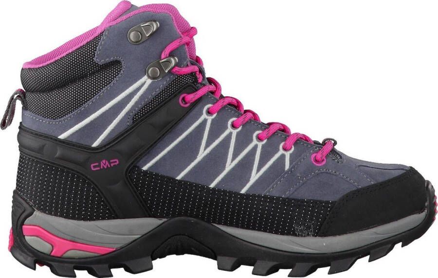 Campagnolo Cmp Wandelschoenen Rigel Mid Dames Suède Grijs roze