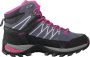Campagnolo Rigel Mid Outdoorschoenen Dames Wandelschoenen Vrouwen grijs roze zwart - Thumbnail 8