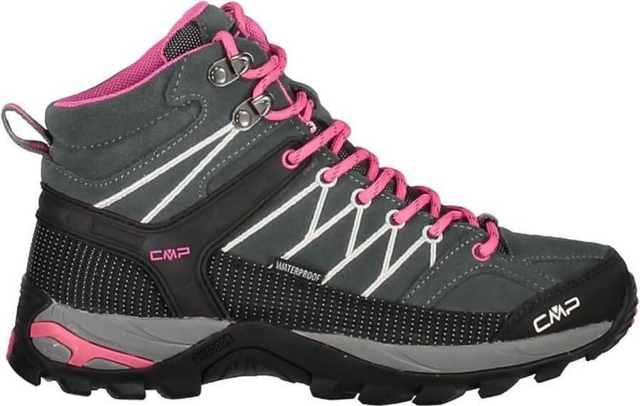 Campagnolo Cmp Wandelschoenen Rigel Mid Dames Suède Grijs roze