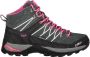 Campagnolo Rigel Mid Outdoorschoenen Dames Wandelschoenen Vrouwen grijs roze zwart - Thumbnail 9