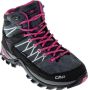 Campagnolo Rigel Mid Outdoorschoenen Dames Wandelschoenen Vrouwen grijs roze zwart - Thumbnail 5