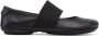 Camper Zwarte Leren Ballerina`s met Rubberen Zolen Black Dames - Thumbnail 1