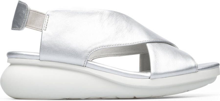 Camper UltraSoft Platte Sandalen Gray Dames