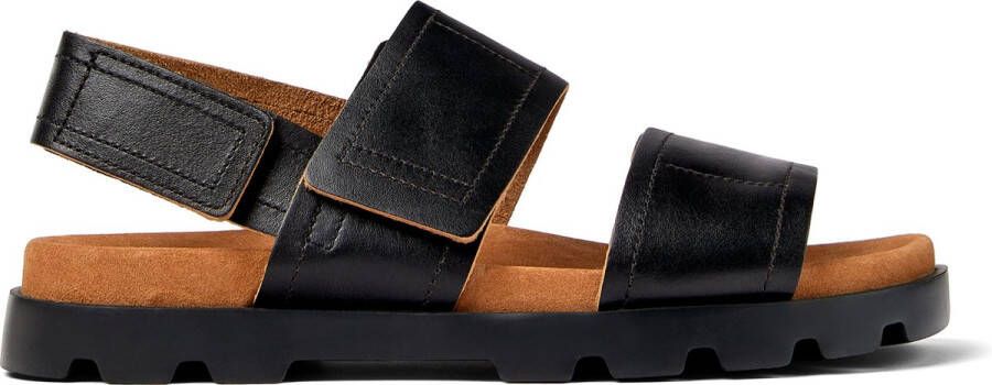 Camper Zwarte Brutus Herensandalen Black Heren