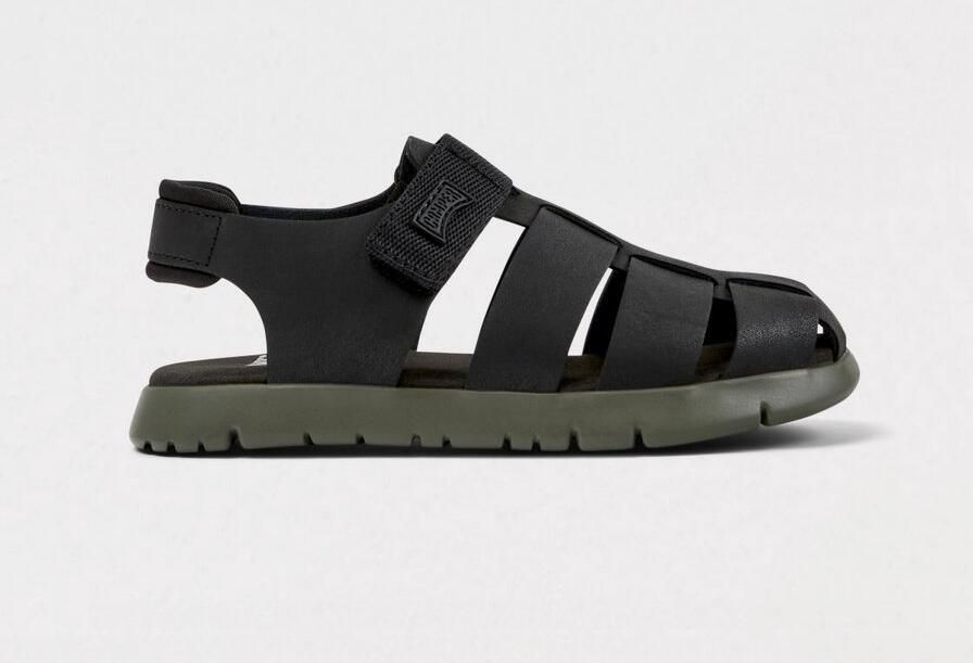 Camper Adjustable Strap Sandals Kids Black Shoes - Foto 2