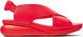 Camper Balloon Sandalen Damen Rood - Rood
