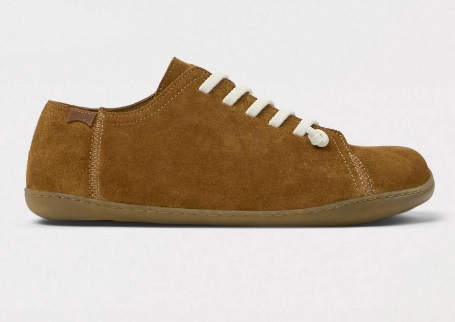 Camper Beetle Suede LaceUp Sneakers Brown