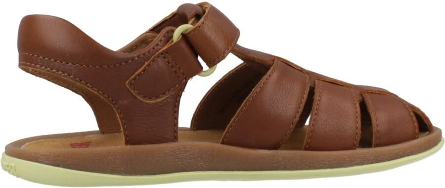 Camper Leather Fisher Sandals Kids Brown Shoes - Foto 2